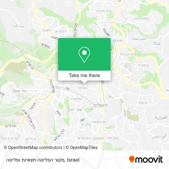 מקור הפליסה-חצאיות ופליסה map