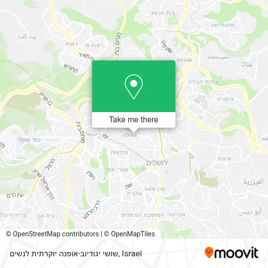 שושי יגודיוב-אופנה יוקרתית לנשים map