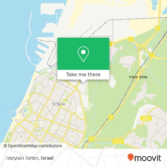 הפינה הטעימה, העמל אשדוד, אשקלון, 77606 map