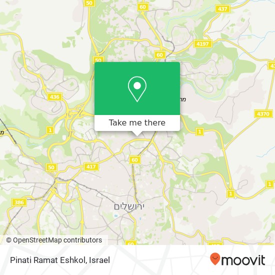 Pinati Ramat Eshkol, null map