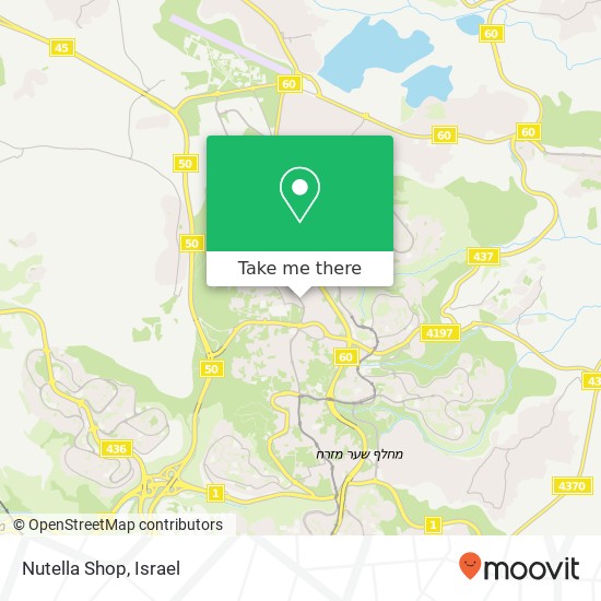 Nutella Shop, null map