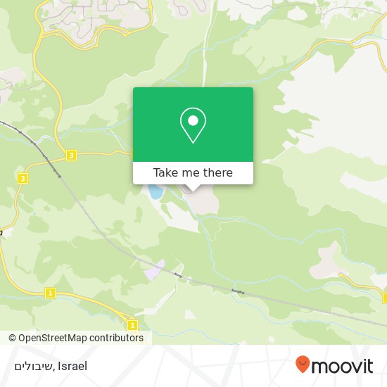 שיבולים, null map