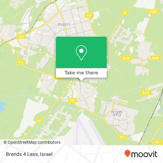 Brends 4 Less, כפר ביל"ו, רמלה, 76965 map