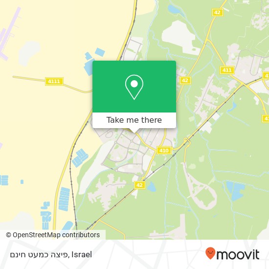 פיצה כמעט חינם, יבנה, רחובות, 81000 map