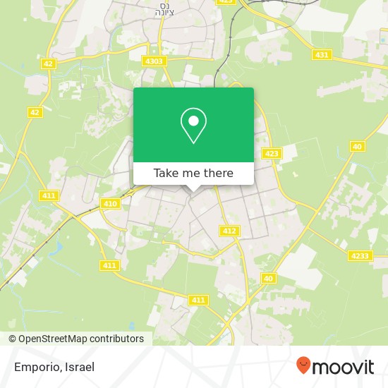 Emporio, ביל"ו רחובות, 76420 map