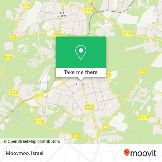 Moovmoo, גאולה רחובות, 76272 map