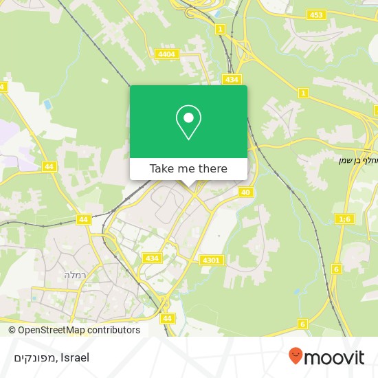 מפונקים, שדרות דוד המלך לוד, רמלה, 71272 map
