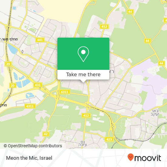 Meon the Mic map