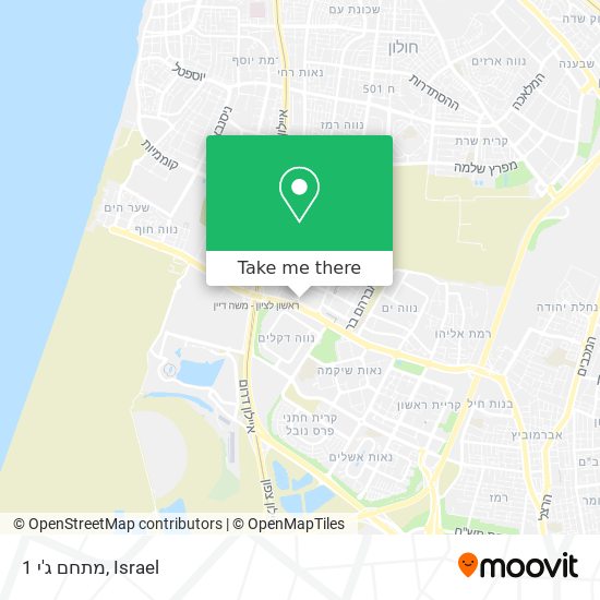 מתחם ג'י 1 map