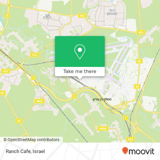 Ranch Cafe, פתח תקווה, 49342 map