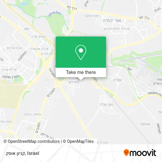Карта קניון אופק