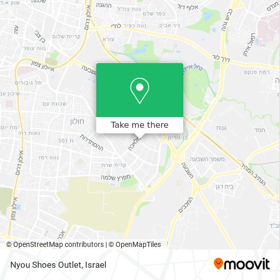 Nyou Shoes Outlet map