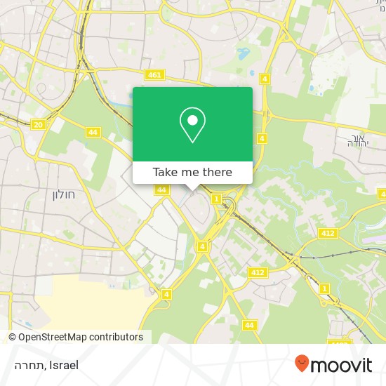 Карта תחרה, אחד העם אזור, תל אביב, 58014