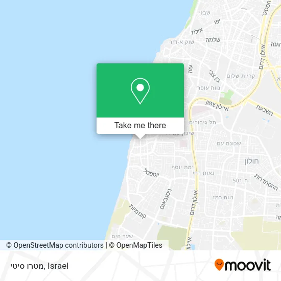 Карта מטרו סיטי