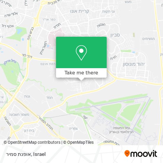 אופנת סמיר map