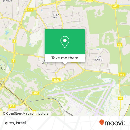 Карта שקוף, העצמאות אור יהודה, תל אביב, 60266