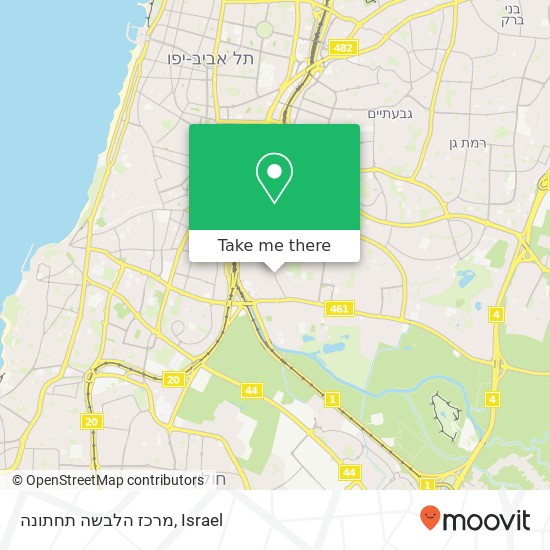 מרכז הלבשה תחתונה, אצ"ל תל אביב-יפו, תל אביב, 67128 map