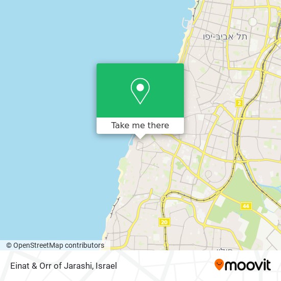 Einat & Orr of Jarashi map