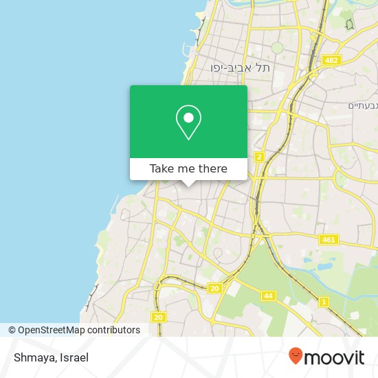 Shmaya, רבי חיים ויטל פלורנטין, תל אביב-יפו, 66088 map