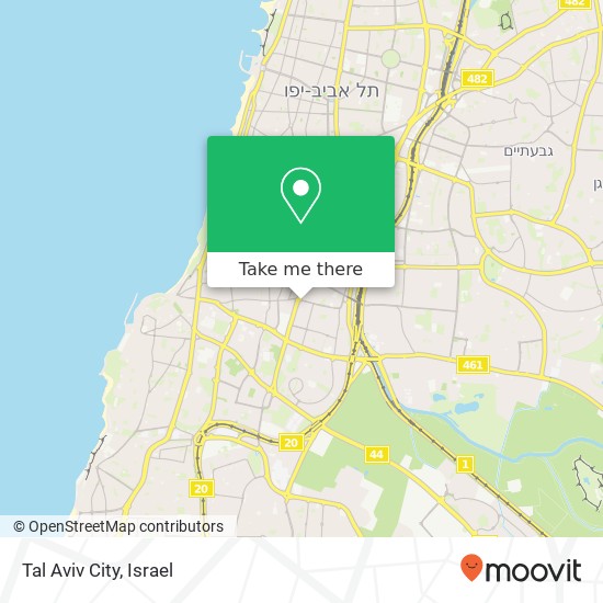 Tal Aviv City map