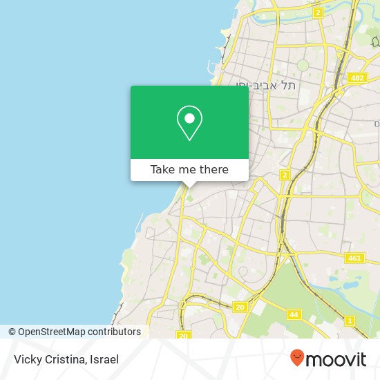 Vicky Cristina, תל אביב-יפו, תל אביב, 60000 map