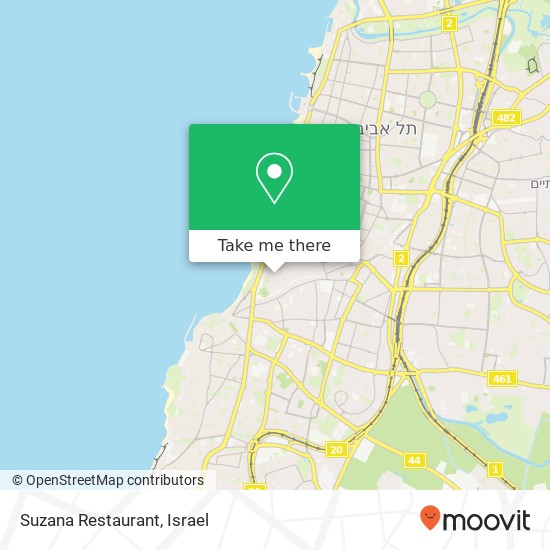 Suzana Restaurant, שלום שבזי נווה צדק, תל אביב-יפו, 60000 map