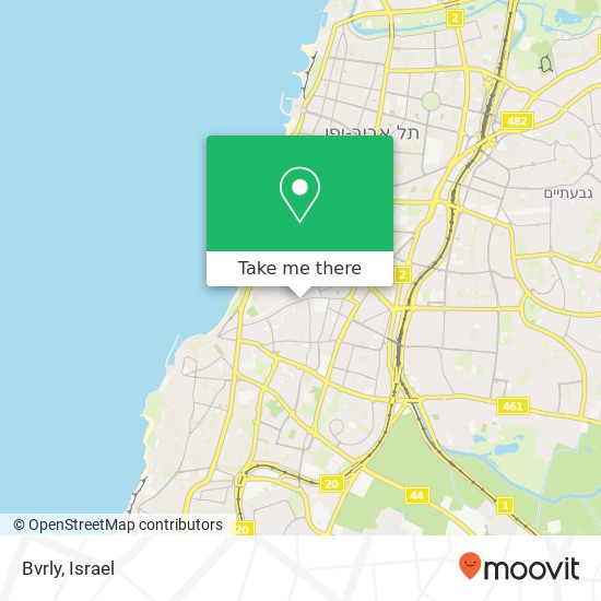 Bvrly, דרך יפו 9 נווה צדק, תל אביב-יפו, 60000 map