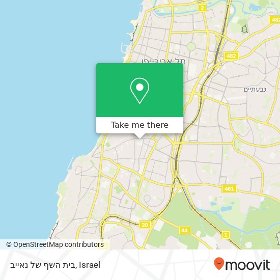 Карта בית השף של נאייב, נחלת בנימין תל אביב-יפו, תל אביב, 66525