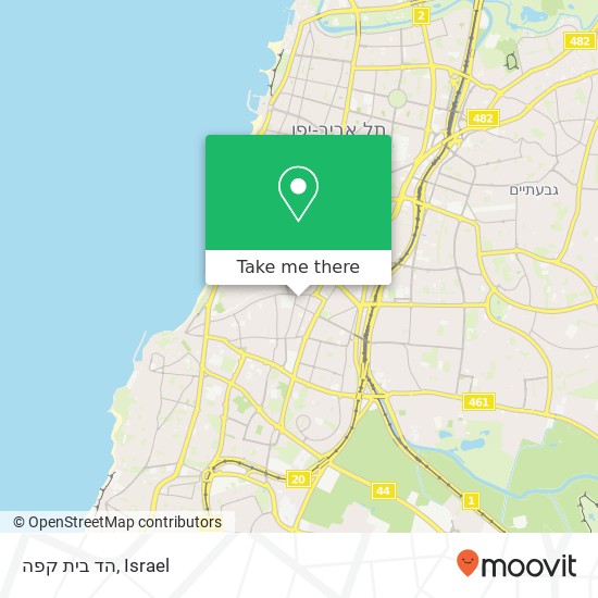 הד בית קפה, י"ל פרץ תל אביב-יפו, תל אביב, 60000 map