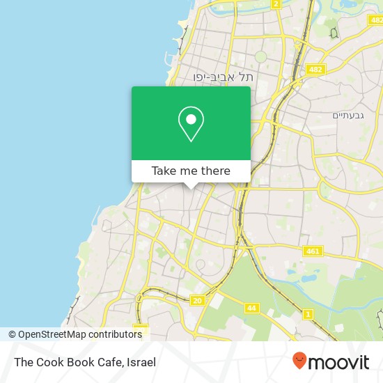 The Cook Book Cafe, זבולון 25 פלורנטין, תל אביב-יפו, 66524 map
