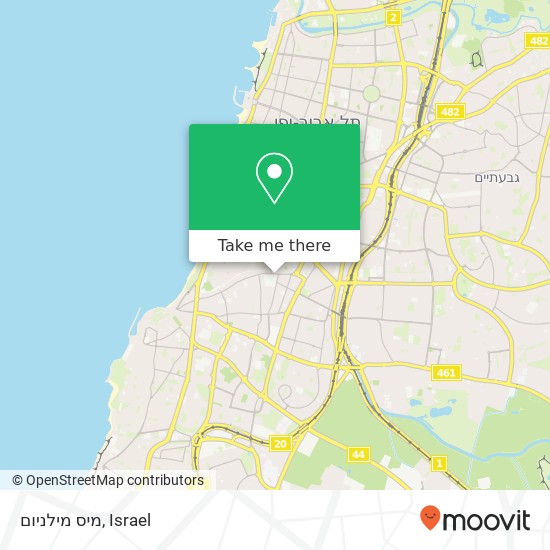 Карта מיס מילניום, דרך יפו תל אביב-יפו, תל אביב, 66105