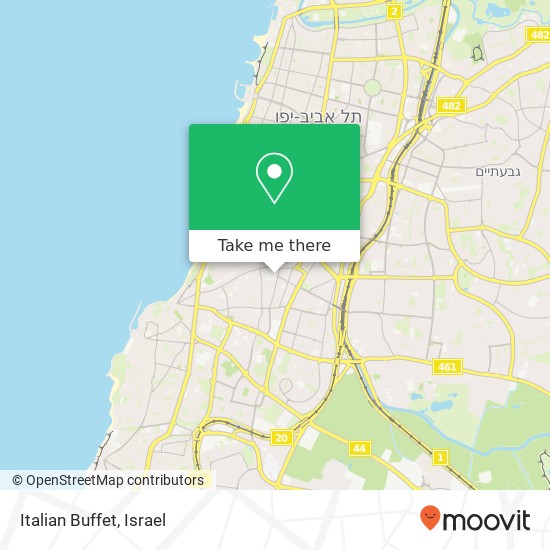 Italian Buffet, לוינסקי 55 פלורנטין, תל אביב-יפו, 66526 map