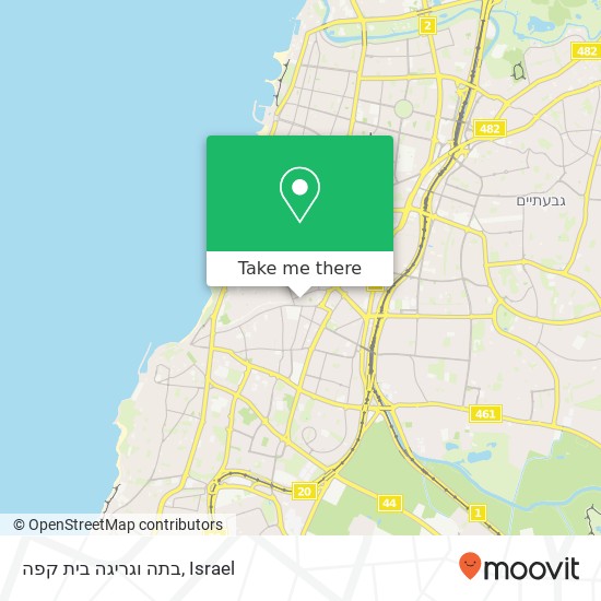 בתה וגריגה בית קפה, לבונטין תל אביב-יפו, תל אביב, 67132 map