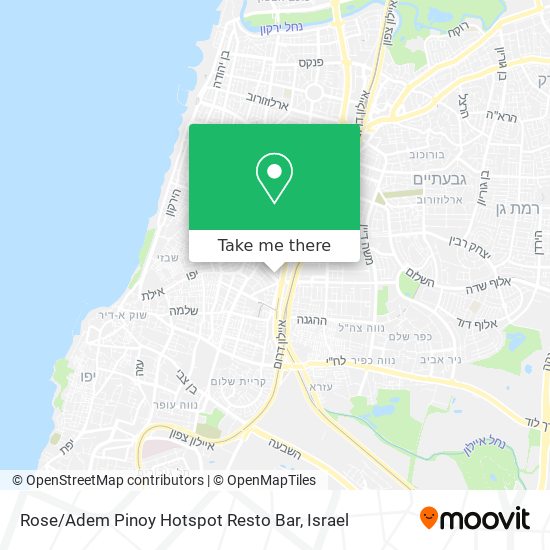 Rose / Adem Pinoy Hotspot Resto Bar map