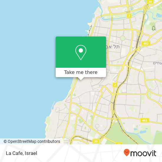 La Cafe, הכרמל נווה צדק, תל אביב-יפו, 60000 map