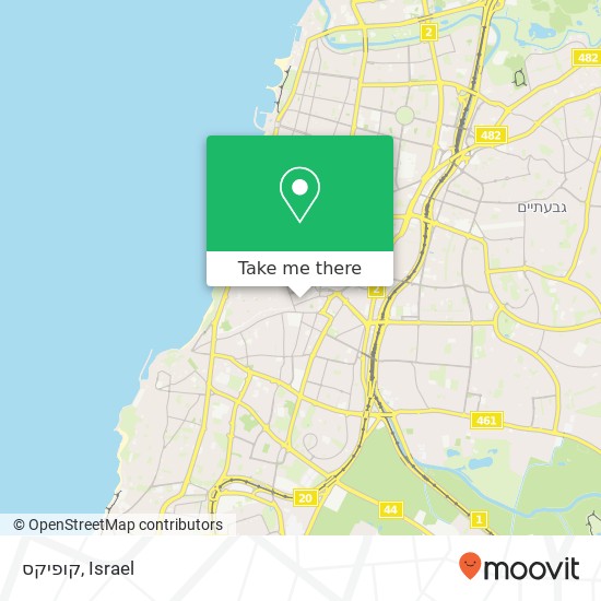 קופיקס, אלנבי 128 תל אביב-יפו, תל אביב, 67132 map