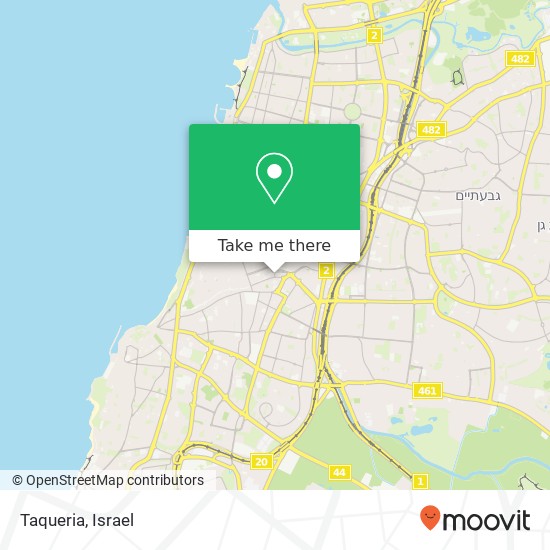 Taqueria, לבונטין 28 לב תל אביב, תל אביב-יפו, 67132 map