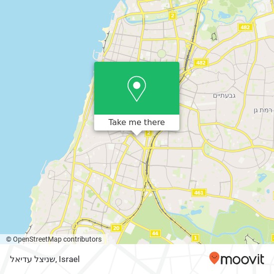 שניצל עדיאל, אלישברג תל אביב-יפו, תל אביב, 67778 map