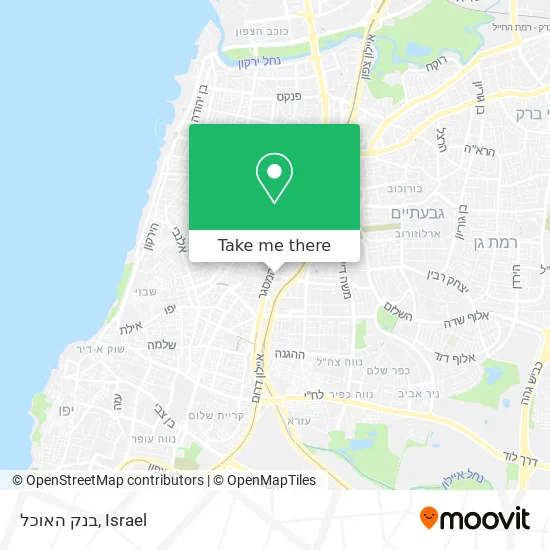 Карта בנק האוכל