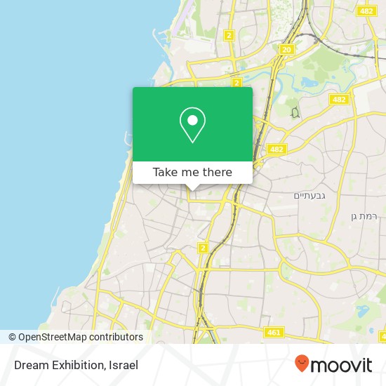 Dream Exhibition map