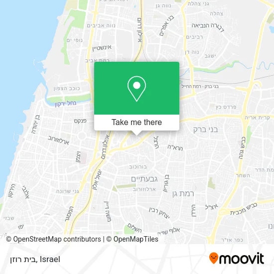 Карта בית רוזן