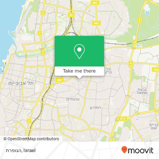 הגופרת, הרצל רמת גן, תל אביב, 52000 map