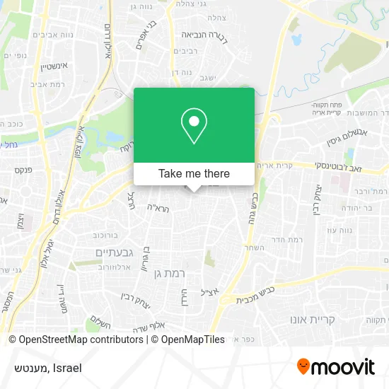 Карта מענטש