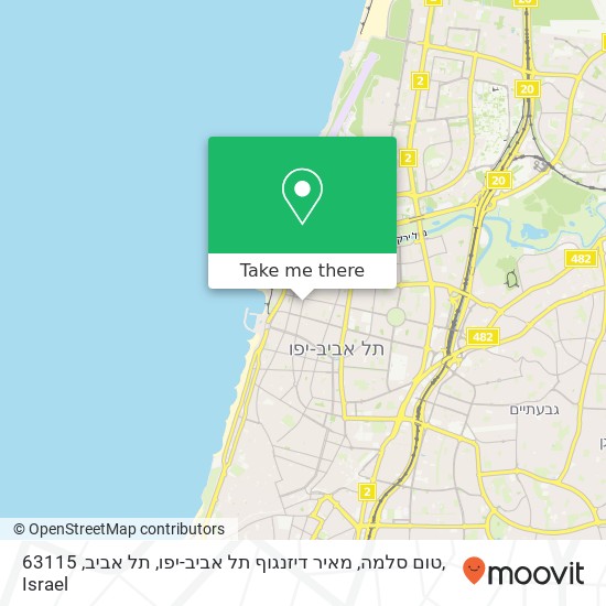 טום סלמה, מאיר דיזנגוף תל אביב-יפו, תל אביב, 63115 map