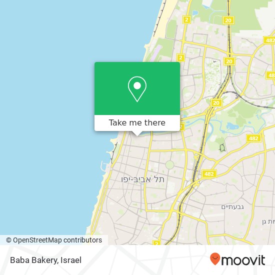 Baba Bakery, ישעיהו הצפון הישן-האזור הצפוני, תל אביב-יפו, 62494 map