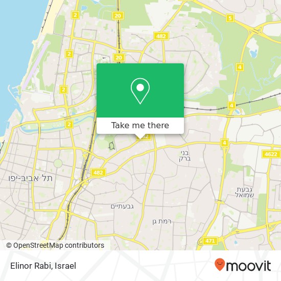 Elinor Rabi, רש"י רמת גן, תל אביב, 52560 map