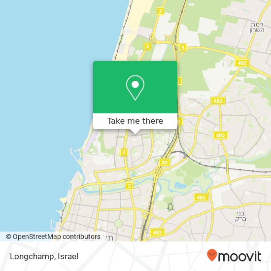 Longchamp, נווה אביבים, תל אביב-יפו, 60000 map