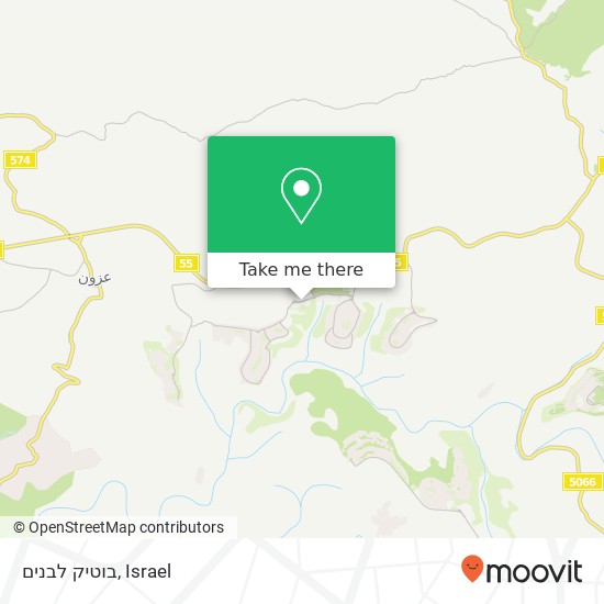 בוטיק לבנים, שדרות רחבעם map