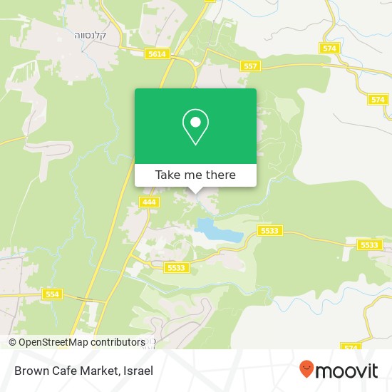 Brown Cafe Market, אלאמל טייבה, 40400 map