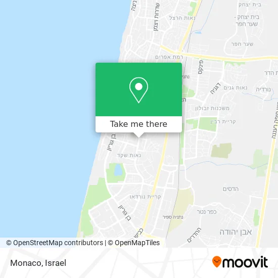 Карта Monaco